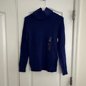 Banana Republic Deep Blue/Purple Turtleneck Sweater